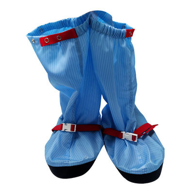 Sala limpa Beleza Anti-estática bota de trabalho 5mm de faixa ESD tecido botas longas