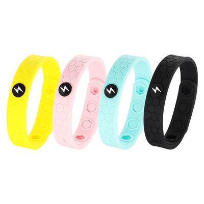 ESD pulseira anti-estática pulseira ajustável melhorar o sono silicone pulseira estática