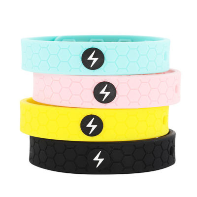 ESD pulseira anti-estática pulseira ajustável melhorar o sono silicone pulseira estática