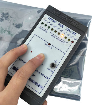 Saco de proteção ESD impermeável PE de design personalizado para embalagem de microeletrônicos