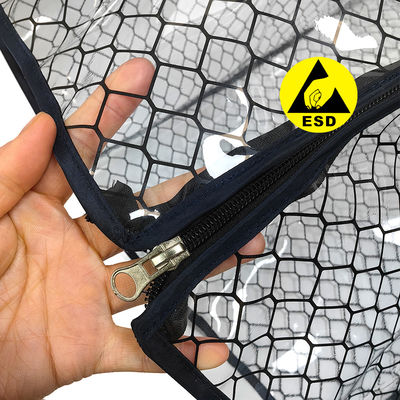 Cobertura de grade de PVC antiestática de alta qualidade ESD SMT Cobertura de prateleiras de revista de PCB Adequada para 355x320x563mm