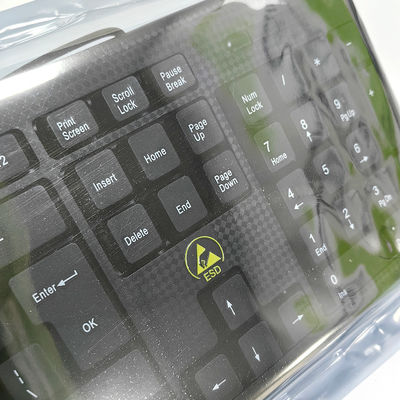 Black Cleanroom ESD Antistatic Wired Mouse Set de teclado
