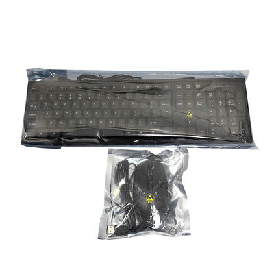 Black Cleanroom ESD Antistatic Wired Mouse Set de teclado