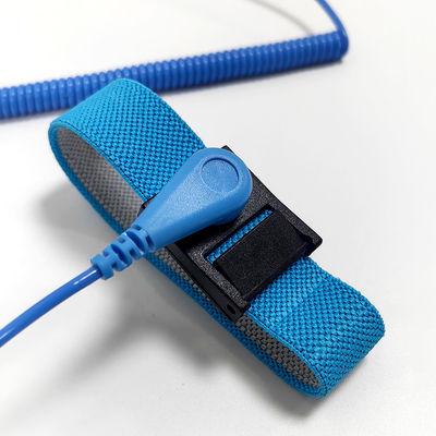 ESD Antistático PVC de Pedaço de Pedaço de Fivela de Dupla Cabeça 1,8 M de comprimento