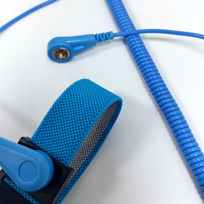 ESD Antistático PVC de Pedaço de Pedaço de Fivela de Dupla Cabeça 1,8 M de comprimento