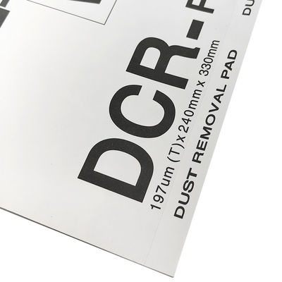 240*330mm Remover poeira Pad pegajoso Pad de segurança DCR Peelable Pad