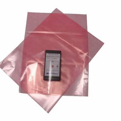 PE Red ESD Anti-static Bag Shielding Bag with Flat mouth