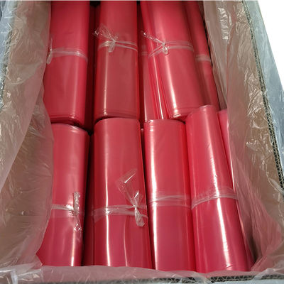 PE Red ESD Anti-static Bag Shielding Bag with Flat mouth