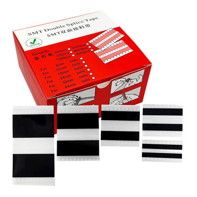 Faixa de transporte adesiva preta de 12 mm SMT Splice Esd