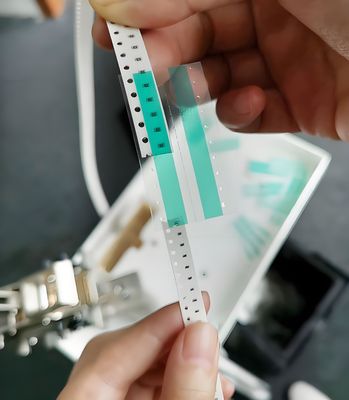 Faixa de transporte adesiva preta de 12 mm SMT Splice Esd
