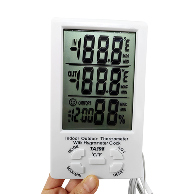 Termômetro com Display Digital e Exibição de Temperatura Dupla