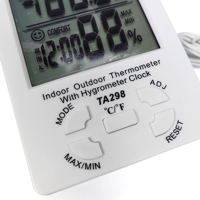 Termômetro com Display Digital e Exibição de Temperatura Dupla