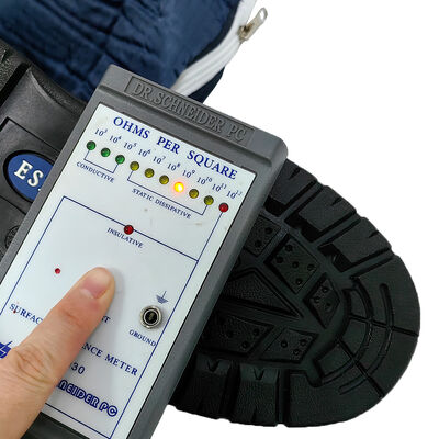 Botas de segurança de trabalho com biqueira de aço anti-esmagamento e antiestáticas