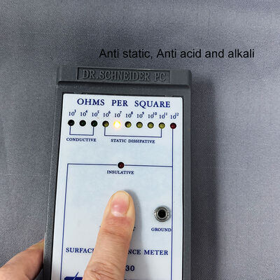 Tecido antiestático e alcalino para roupas de sala limpa