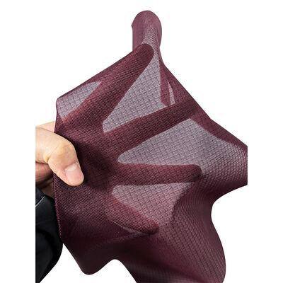 Tecido de malha de diamante colorido ESD anti-estático para vestuário de trabalho industrial