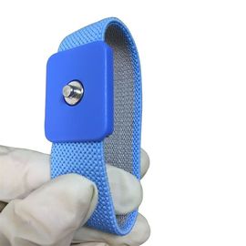 Laranja azul instantânea estática da faixa 4MM do pulso da tela do ESD anti e muitas cores disponíveis