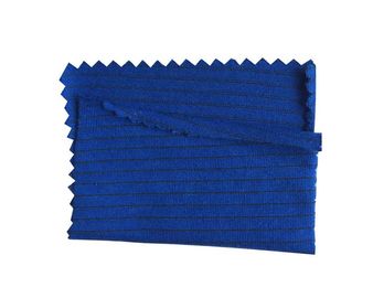 Tela estática de confecção de malhas do algodão do ESD anti para o vermelho azul do preto da camisa de Polo Shirt T