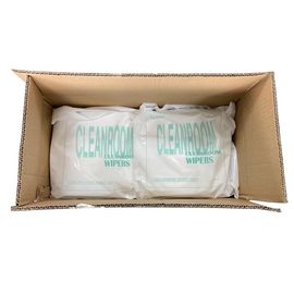 6"” limpador da sala de limpeza da malha dobro do poliéster de 140GSM X6