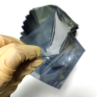 Anti materiais de embalagem estáticos ESD do ESD que protegem a extremidade aberta do saco ou o fechamento do zíper