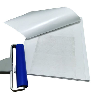 Da sala de limpeza descartável do PVC da remoção de poeira A4 esteira pegajosa