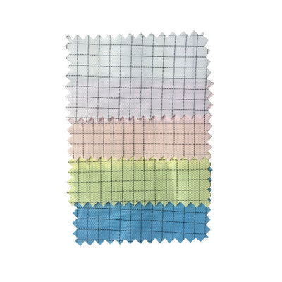 Tela 115GSM do poliéster da sala de limpeza da grade da estática 5mm do ESD anti