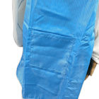 Avental antiestático do ESD da sala de limpeza unisex com a correia do ajuste da cintura