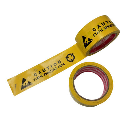 Fita de advertência do vinil 0.15mm ESD para a área protegida antiestática