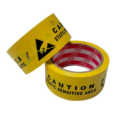 Fita de advertência do vinil 0.15mm ESD para a área protegida antiestática