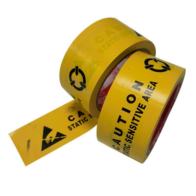 Fita de advertência do vinil 0.15mm ESD para a área protegida antiestática