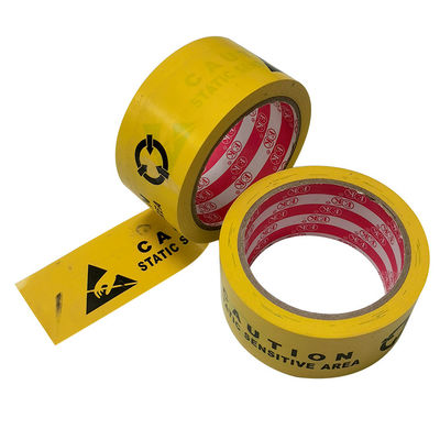 Fita de advertência do vinil 0.15mm ESD para a área protegida antiestática