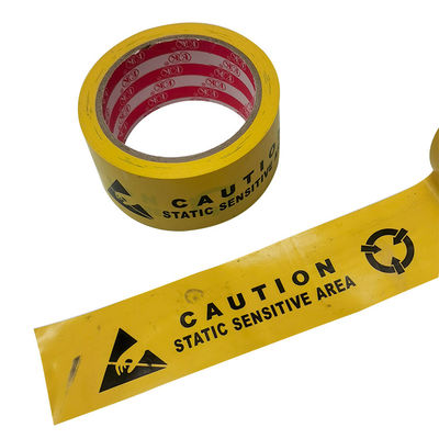 Fita de advertência do vinil 0.15mm ESD para a área protegida antiestática
