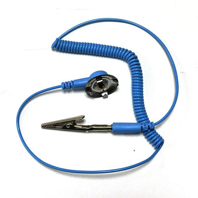 Correia de pulso estática prendida do PVC ESD anti para a indústria eletrônica
