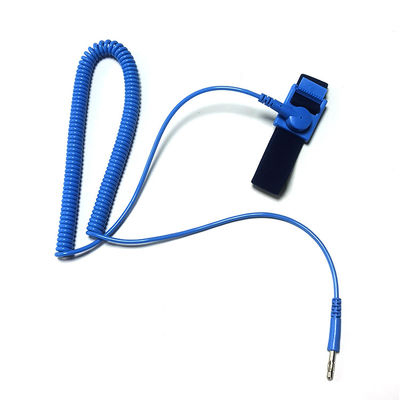 Correia de pulso estática prendida do PVC ESD anti para a indústria eletrônica