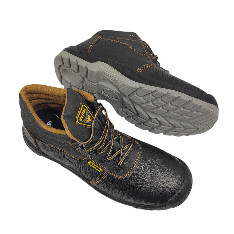 Indústria Construção de aço Pedaço à prova de esmagamento Sneakers indestrutíveis para homens Sapatos de segurança de trabalho
