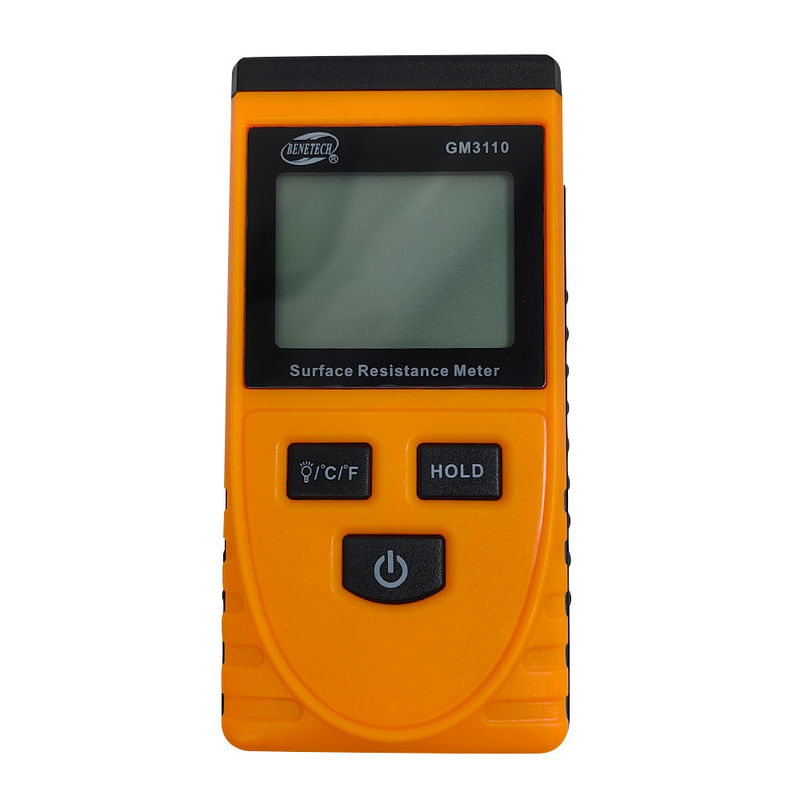 GM3110 Teste de resistência à superfície Detector eletrostático de alta precisão portátil de resistência ao isolamento