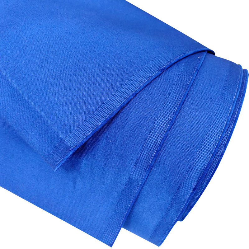 Azul 100% de algodão Tecido antiestático ignífugo Tecido antiestático ESD ignífugo de casaco