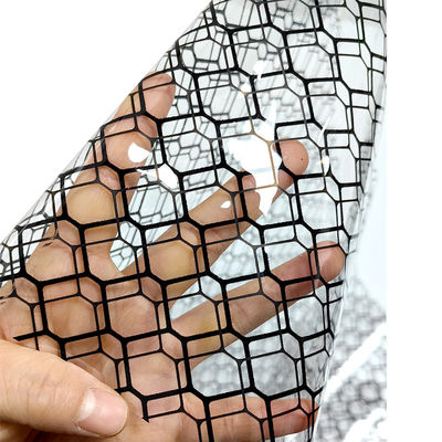 Cortina de divisão da porta do quarto limpo da rede ESD transparente